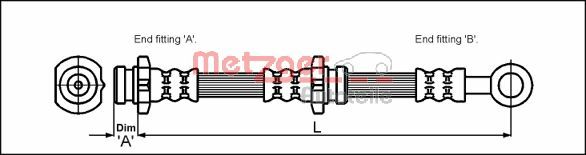 METZGER Gumifékcső 4111997_METZ